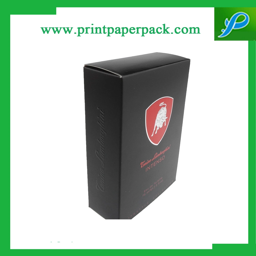 Custom Luxury Name Brand 125ml Perfume Paper Packaging Boxes