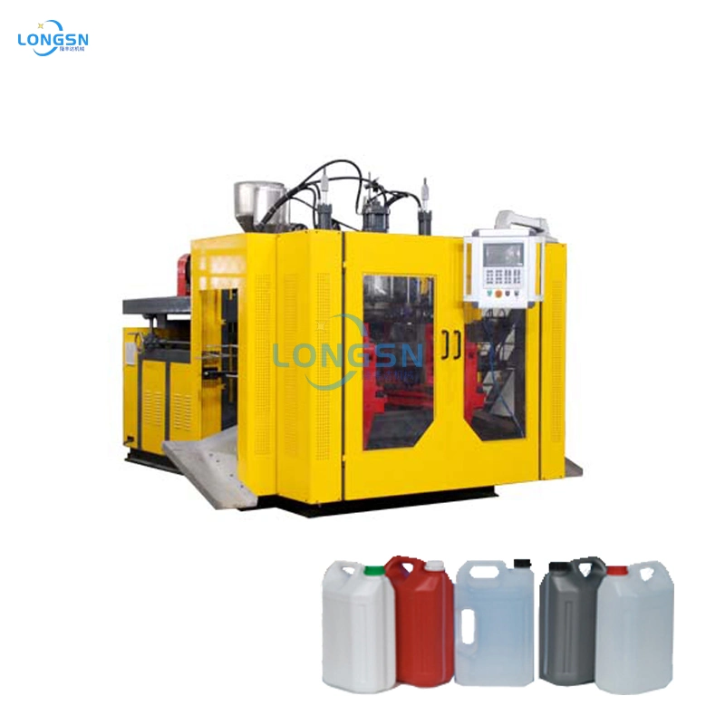High quality/High cost performance  Double Station Jerry Can Blow Molding Machine 5 LTR 10liters HDPE Plastic Extrusion PE Bottle Blowing Machine