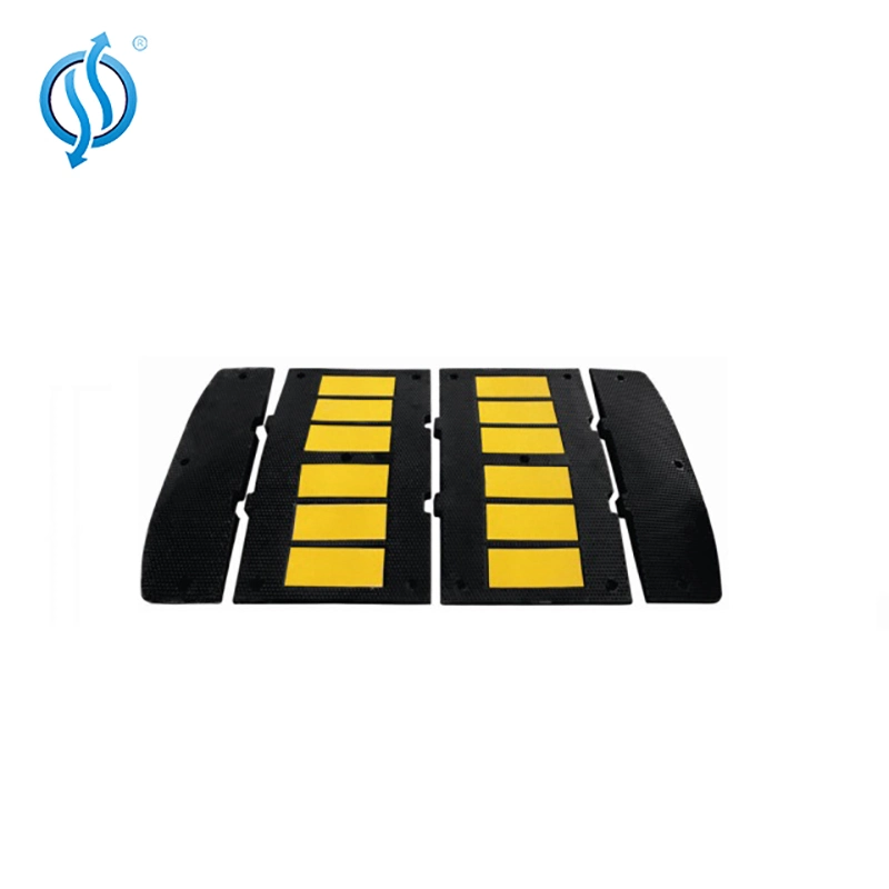 Rubber Road Traffic Safety Speed Bumps