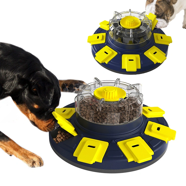 Dog Puzzle Toys Treat Dispenser Food Dispensing Slow Feeder for Interactive Pet Iq Training