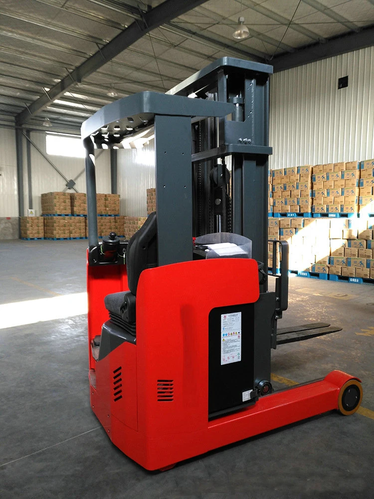 2ton Stand Drive Hydraulic Full Electric Pallet Stacker Electric Forklift