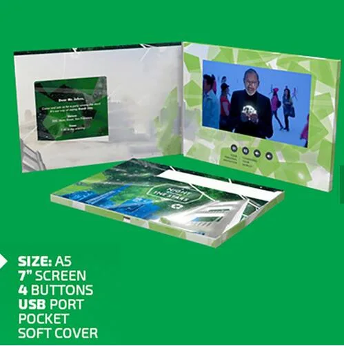 LCD Screen Video Brochure Card