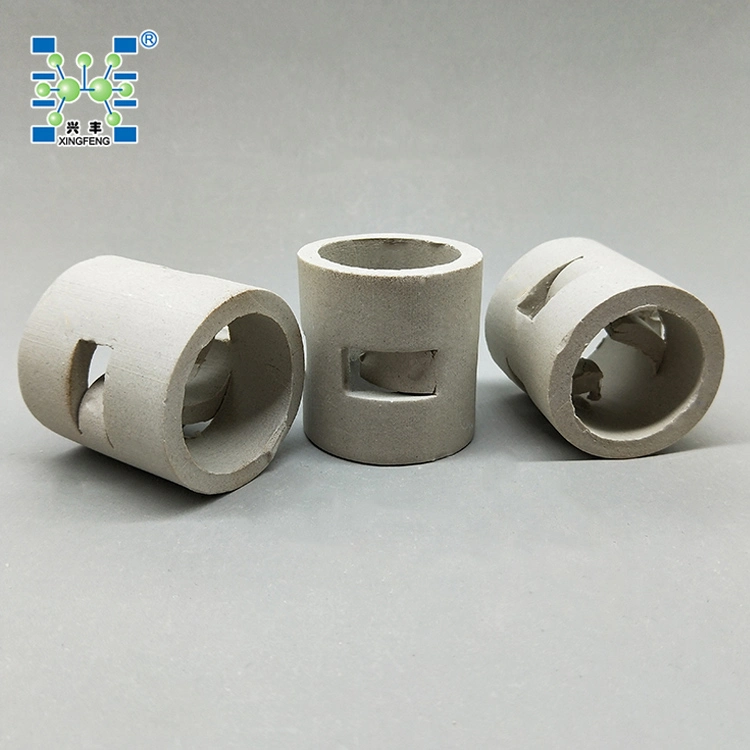 25, 38, 50, 80mm Ceramic Pall Ring