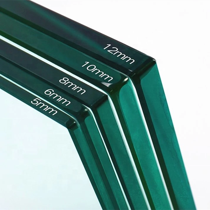 Guangdong Special-Shaped 3/8 5/8 1/4 1/2 Laminated Tempered Glass for Building Railings Wall Panels