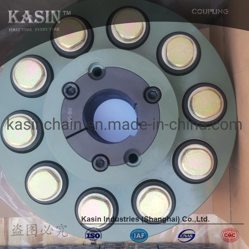 Transmission Parts Shaft Coupling Model FCL 4040-80 with Taper Bush for Industrial Equipment Supply Factory Price by Kasin