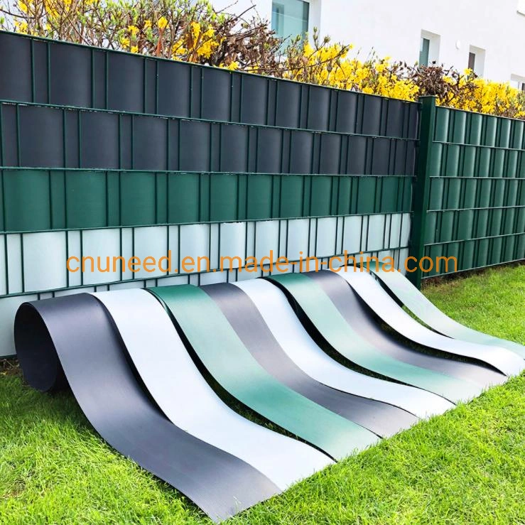 New Product PVC Hard Strip Garden Fence