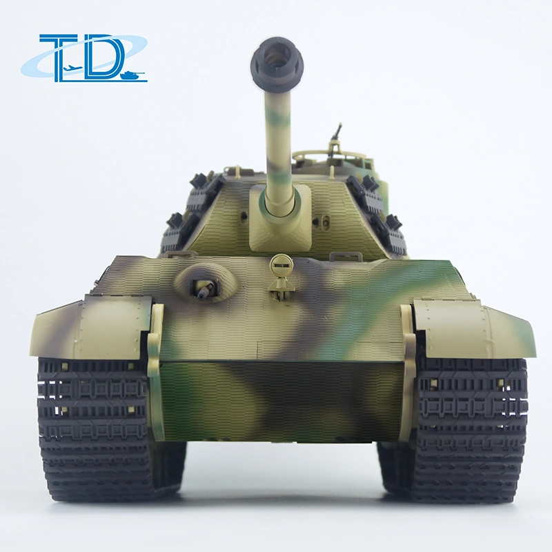 German King Tiger-Henschel Collectible Model Tank Decoration Customized Toy