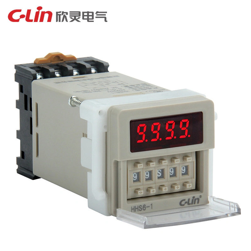 Hhs6-1 LED Display Time Delay Relay with on-Delay Operation