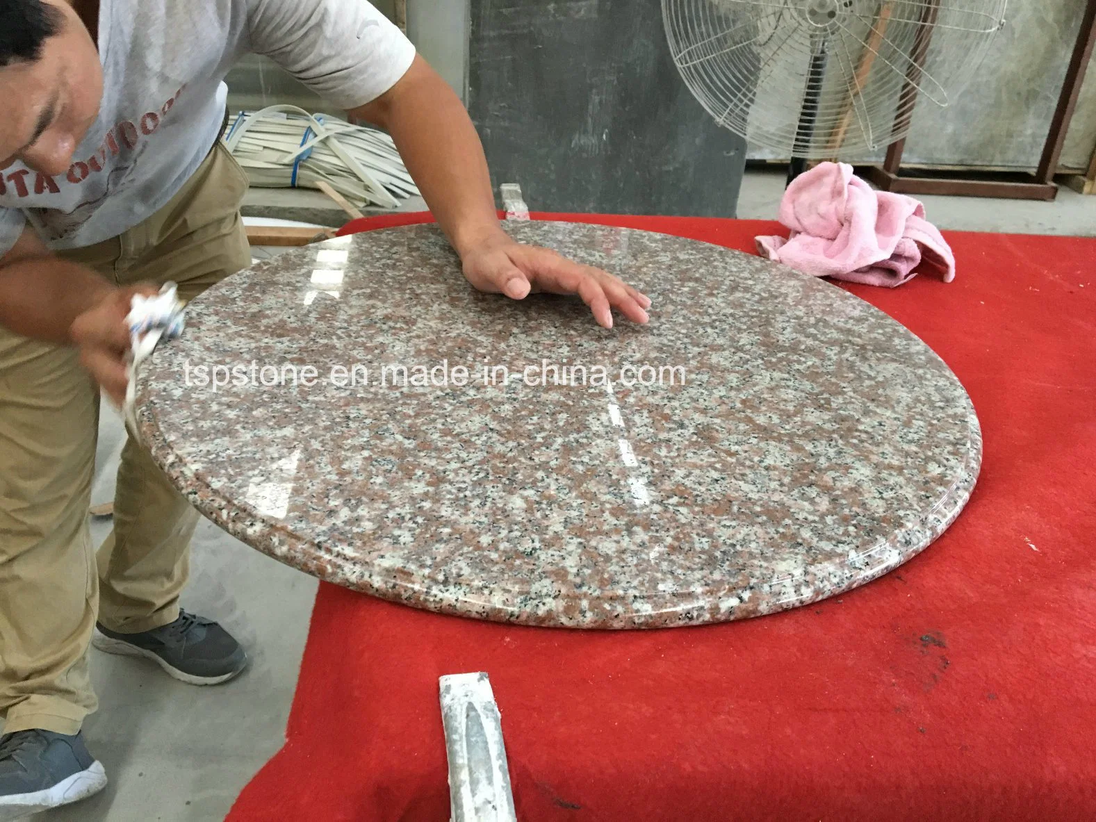 Hot Sale Granite/Marble Stone Round Coffee/Dining Table Top for Restaurant Table Furniture