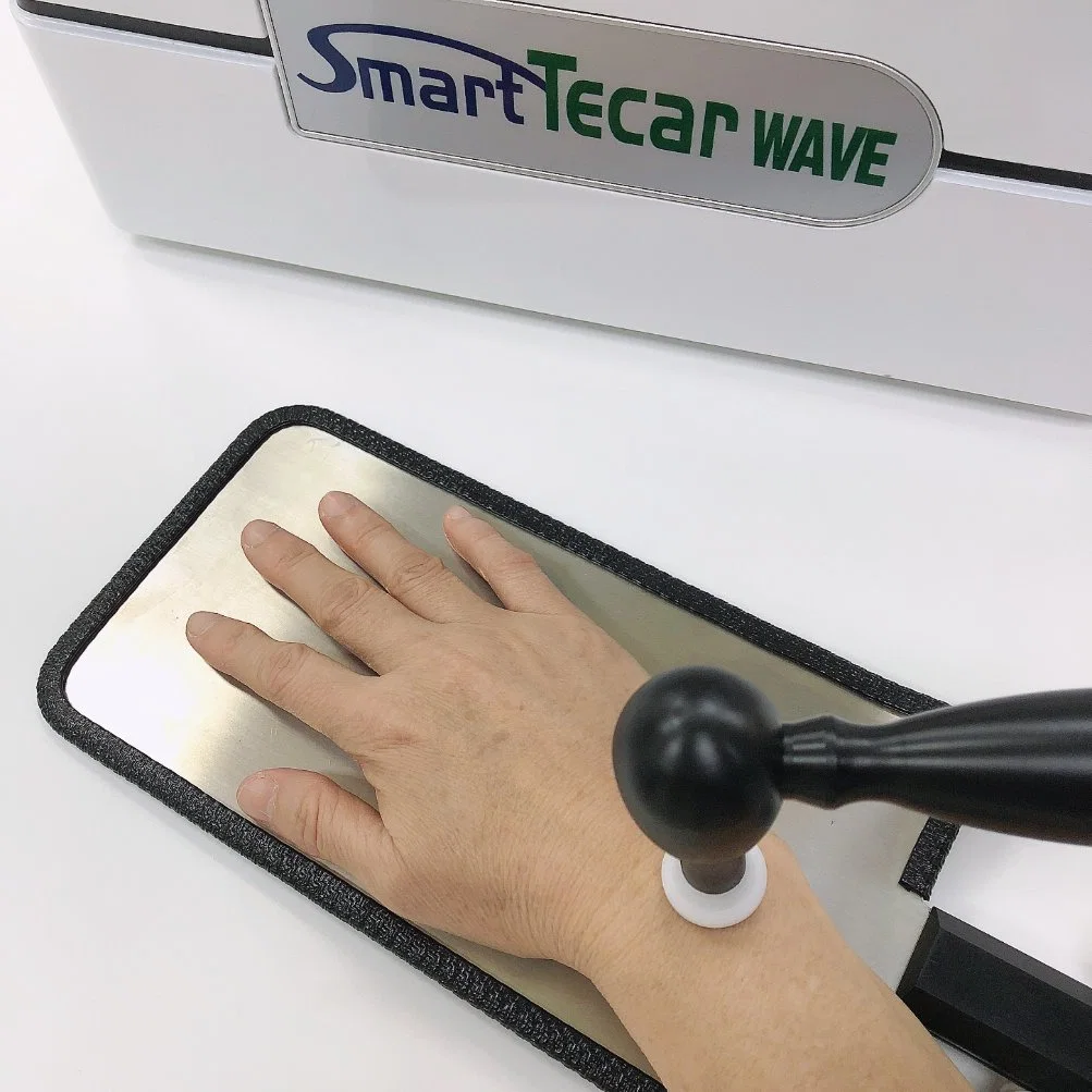 EMS Shockwave and Smart Tecar 2 in 1 Equipment Electromagnetic Shockwave for Physiotherapy