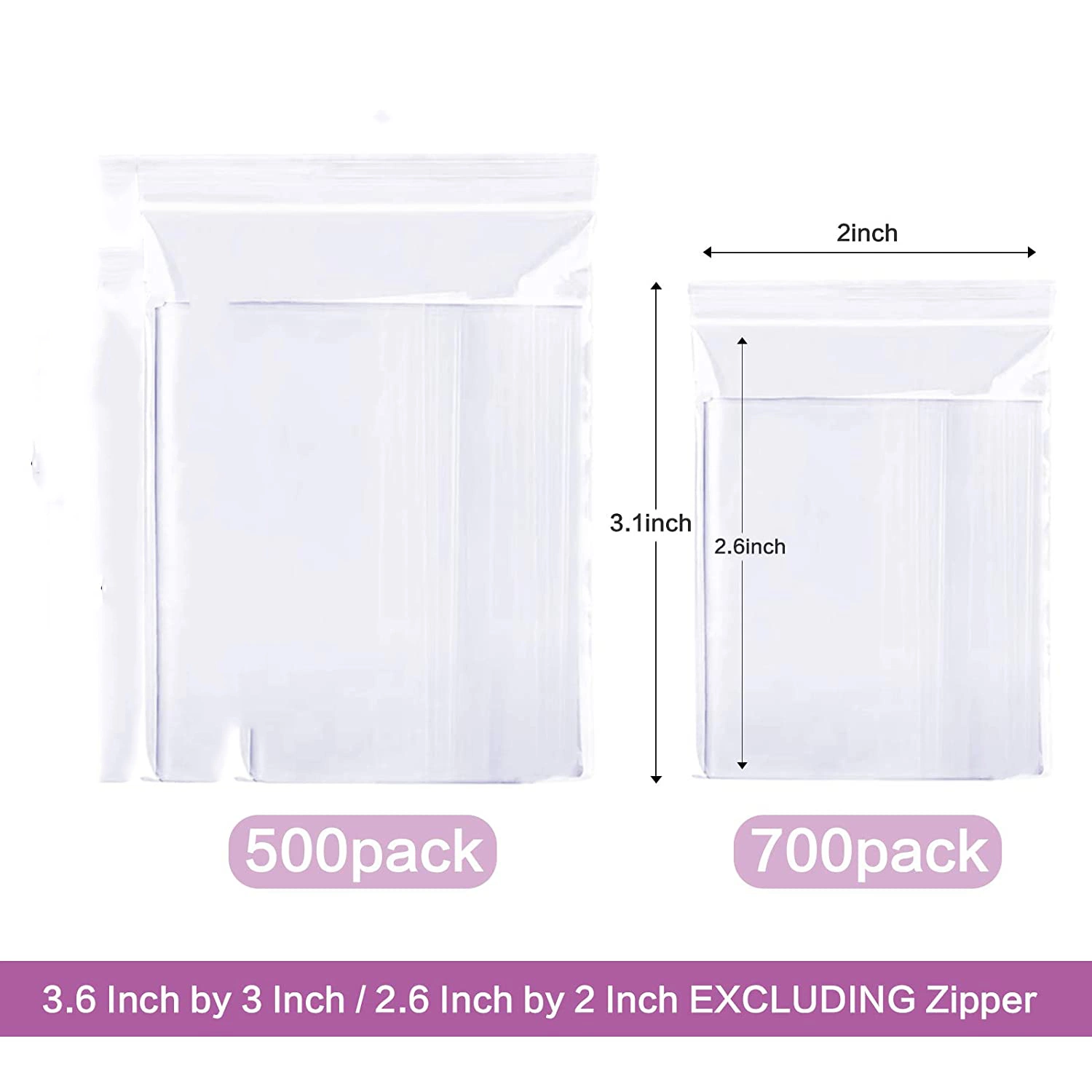 LDPE Ziplock Bag for Food Packaging