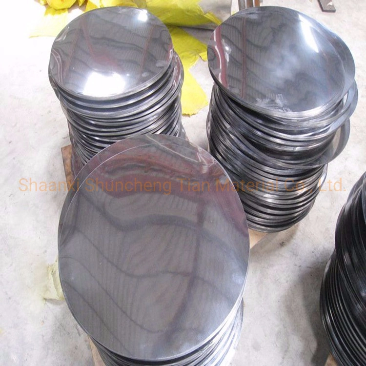 Polished Surface Stainless Steel Sheet 201 Circle Material for Cookware