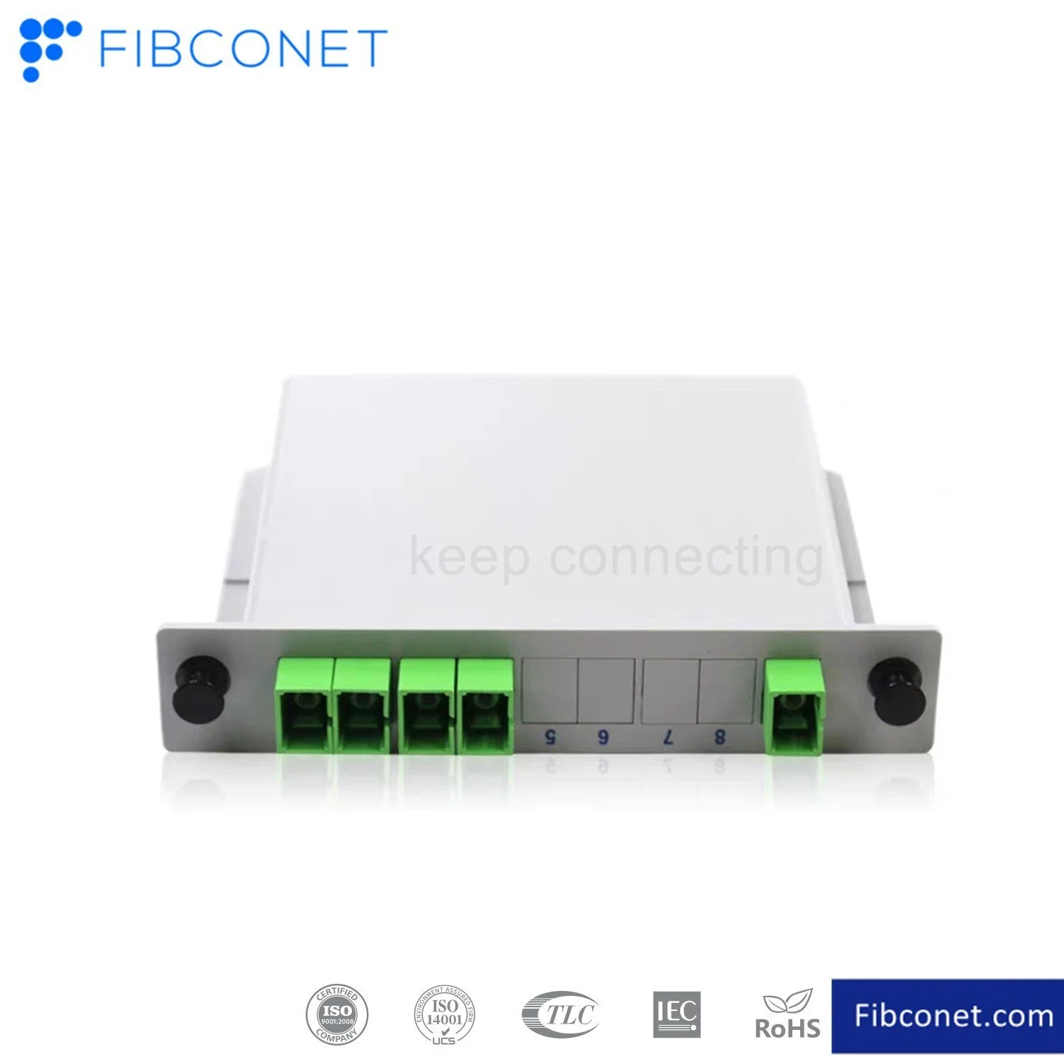 Box Type Fiber Optic PLC Splitter with Sc Adapter LC Connector 1X32 PLC Splitter Box PLC Fiber Optic Splitter