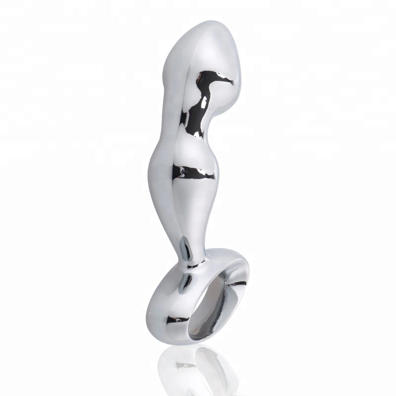 Mog China hicieron polla gancho Anal dilatador anal anillo estimulador Anal Beads Buttplug Metal