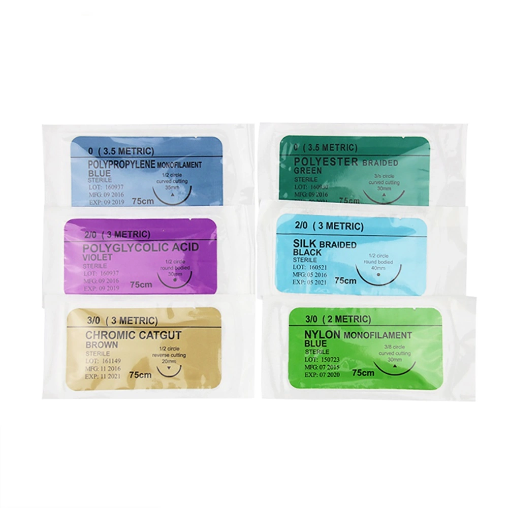 High Quality Absorbable Or No-absorbable Equipment Surgical Suture With Needles