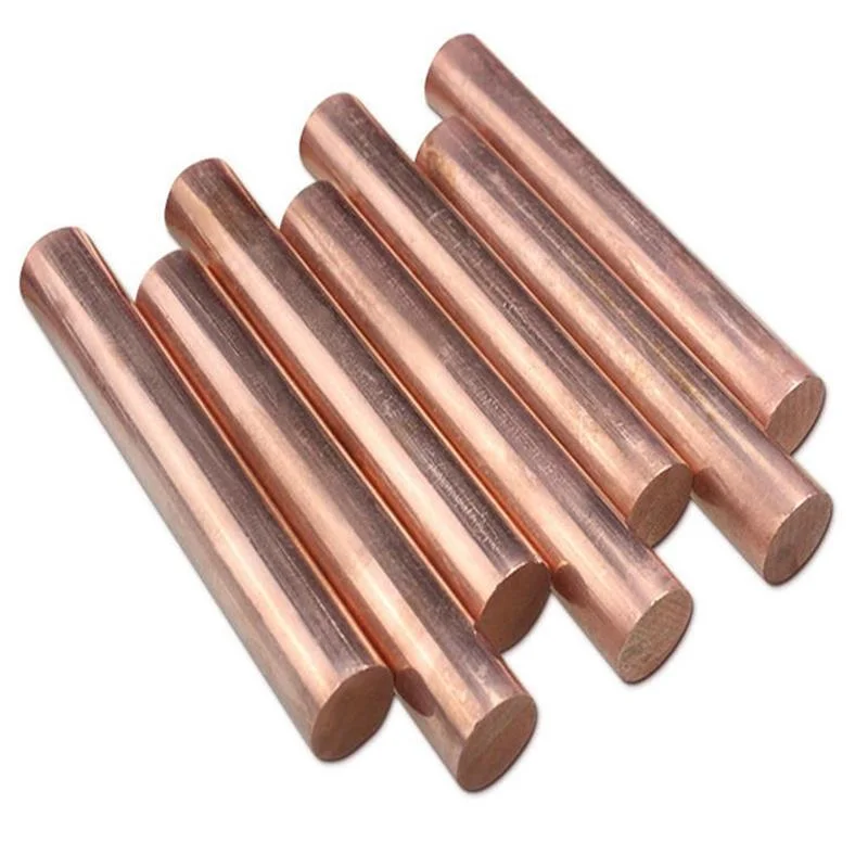 Yellow Brass Bar C11000 C10200 C12000 C12200 Copper Bar Rod Round Brass Copper Rod Manufacture