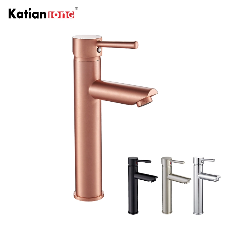 Luxury Home High quality/High cost performance  Brass Bathroom Single Handle Deck Mounted Face Wash Basin Faucet