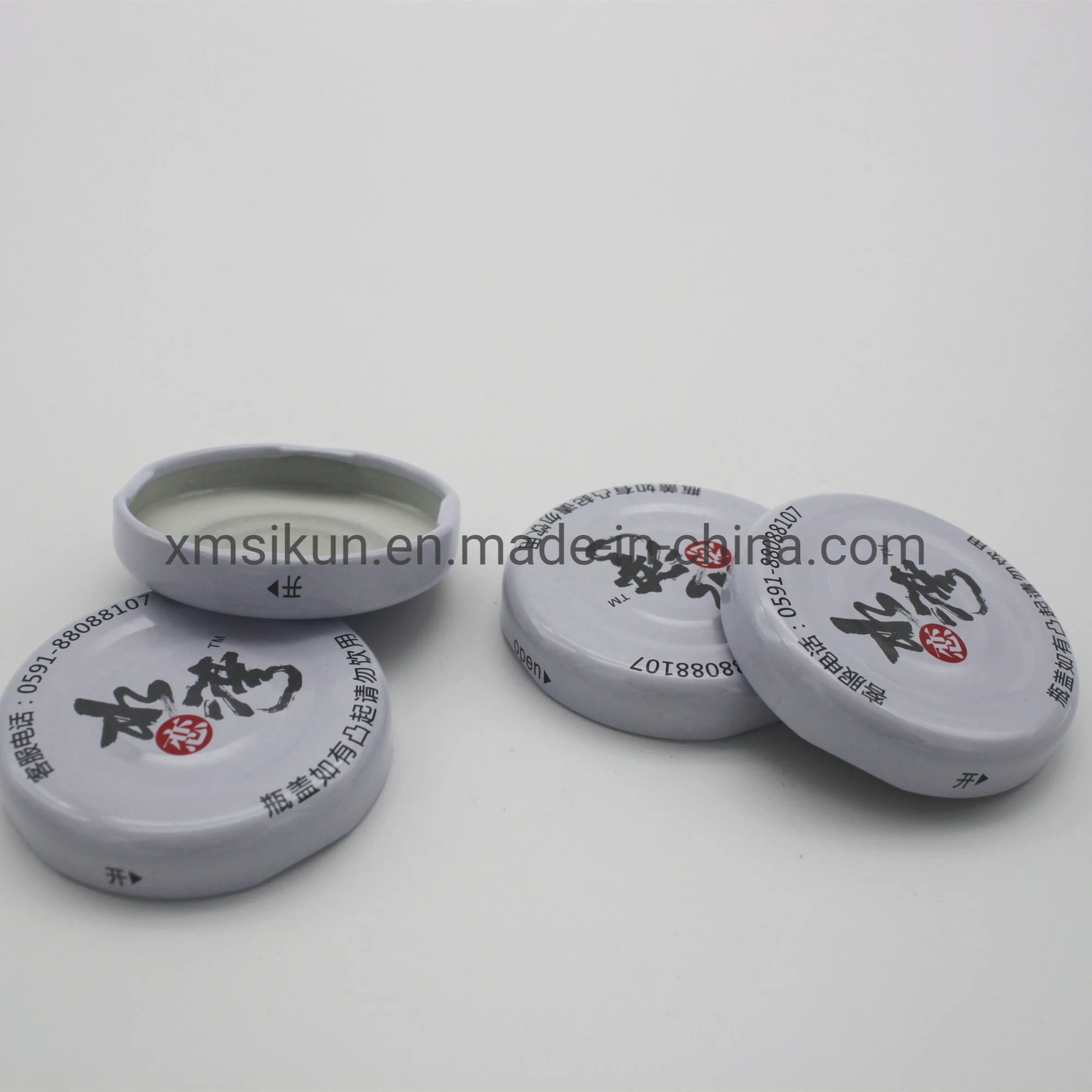 Tinplate Metal Lug Cap Glass Bottle Cap 43# Cheap and High quality/High cost performance  Lug Caps