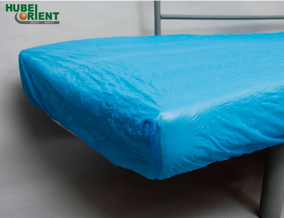 Disposable Breathable CPE Bed Protectors Bedding Sheets