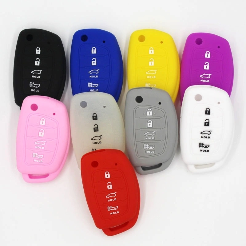 High quality/High cost performance  Silicone Car Key Cover Remote Holder for Hyundai