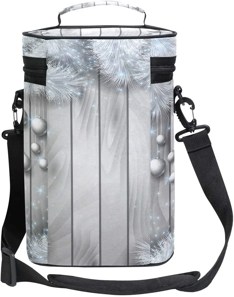 Portable Wine Cooler Bag with Shoulder Strap