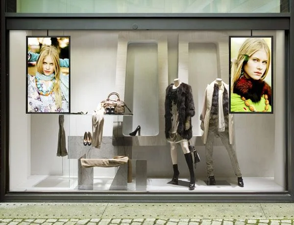 Retail Digital Signage Double Sided Hanging LED Digital Display