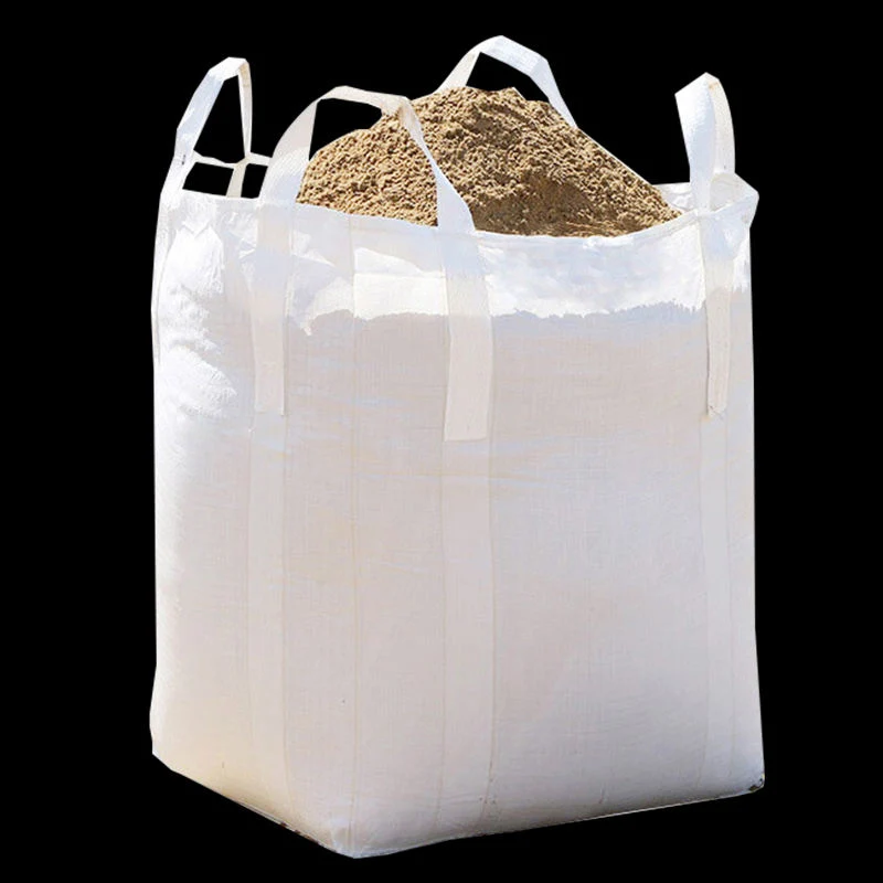 1000kg PP Woven Big Jumbo Bulk Bag for Waste Building Scraps Sand Materials