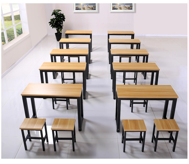 طاولة تدريب طاولة تدريب طاولة مكتب خشبي بسيطة للطلاب