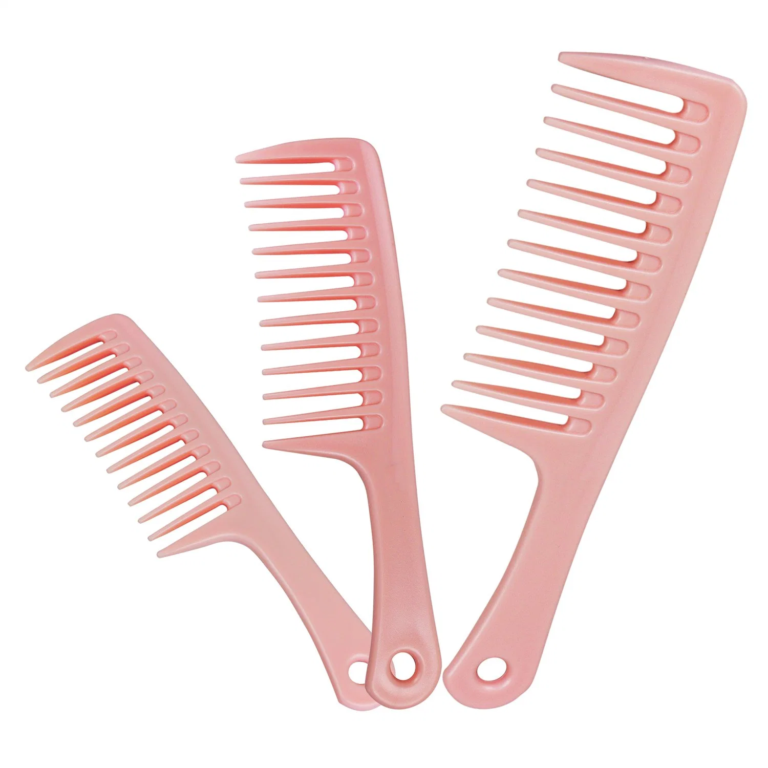 1PS Comb Plastic Hair Styling Wide Teeth Comb Home Hair Salon Hairdressing Tools Designed for All Usages