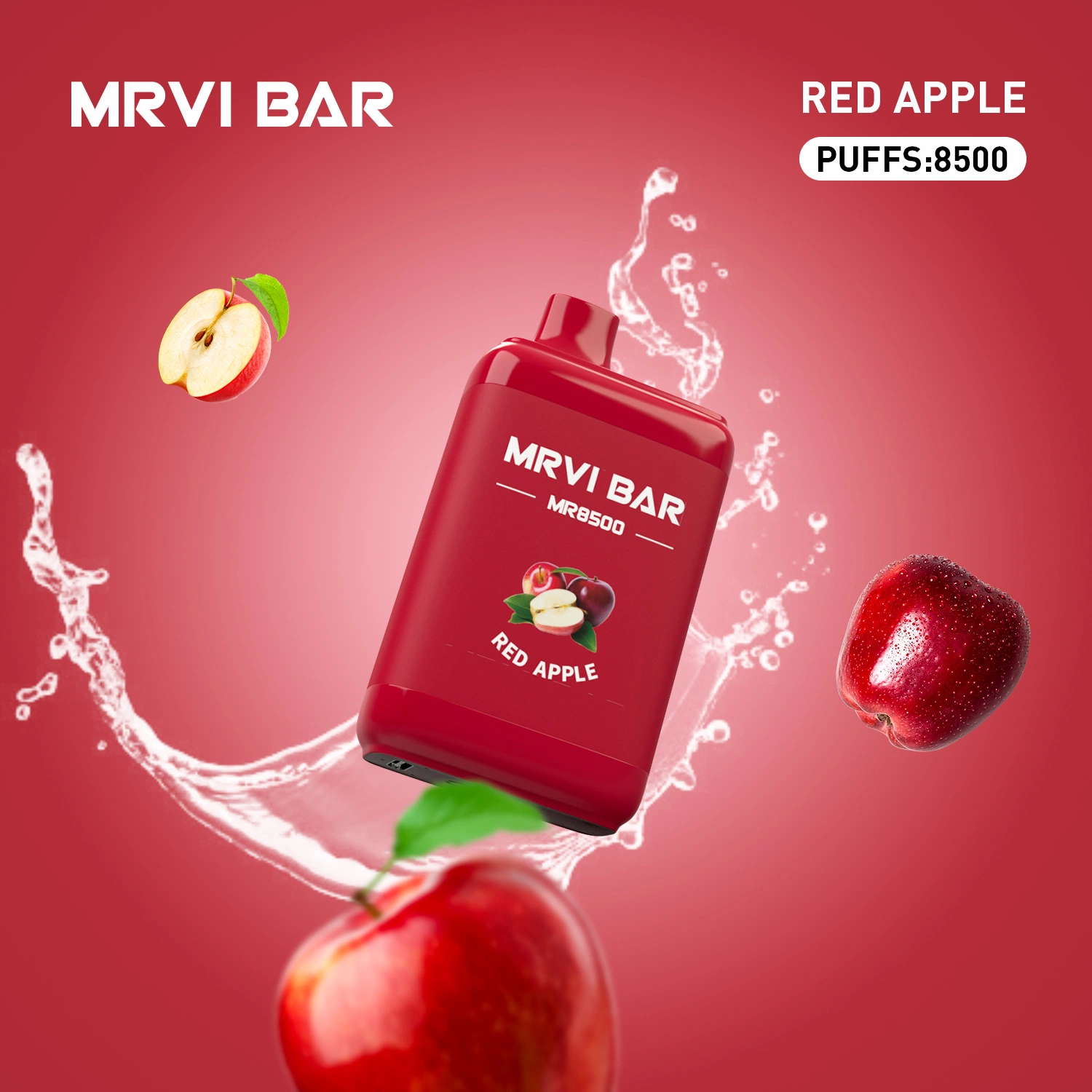 Mrvi 8500 Puffs 50mg Salt Nicotine Iced Flavor Disposable/Chargeable Vape Pen Pod Wholesale/Supplier I Vape Vpro Jelly and Fumes Bar