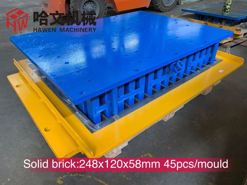 Customized Hard Steel Mould for Fully Automatic Concrete Hollow Block Brick Paver Making Machine Plant