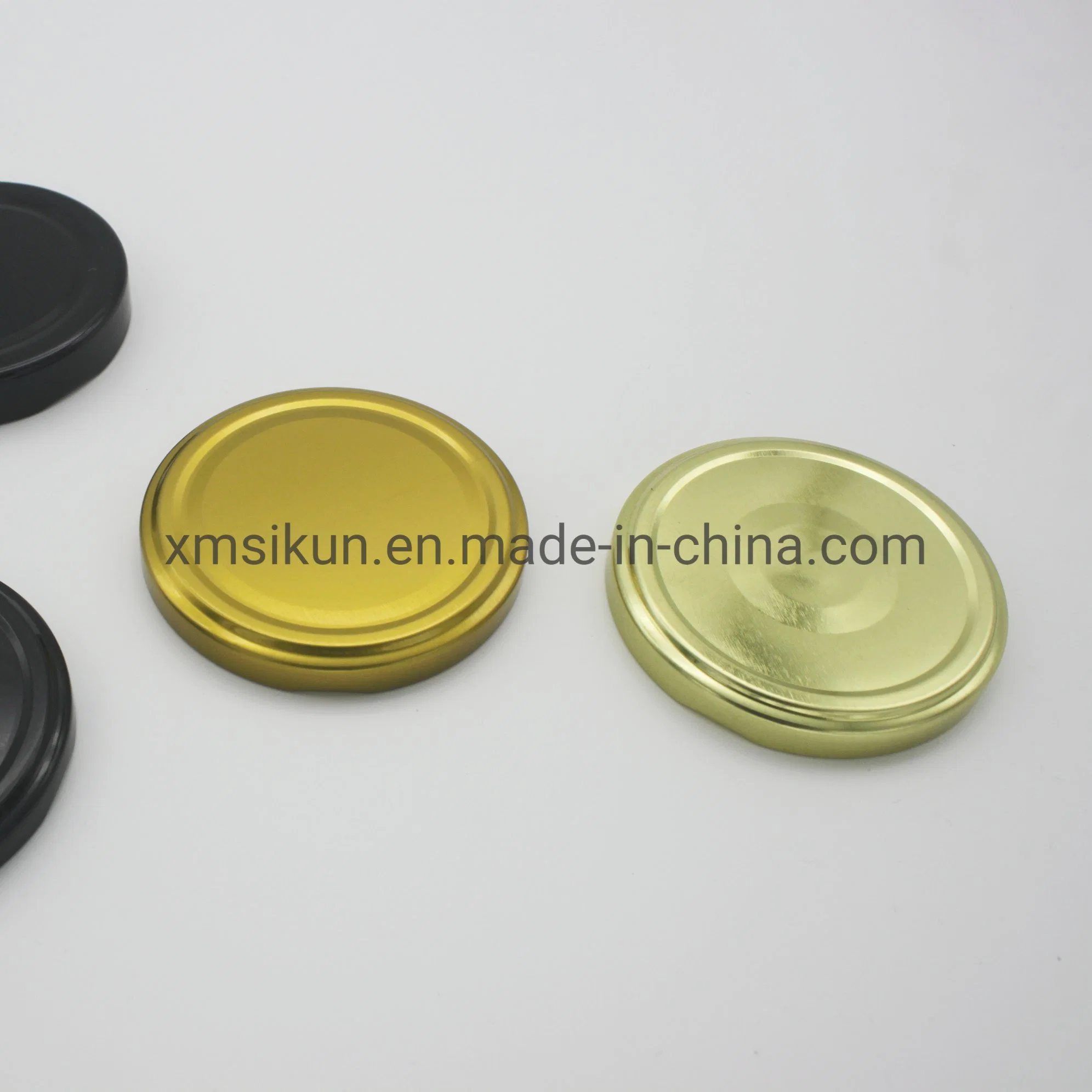 Hot Selling High quality/High cost performance  70# Metal Lug Cap with Glass Bottle for Food Grade Packing