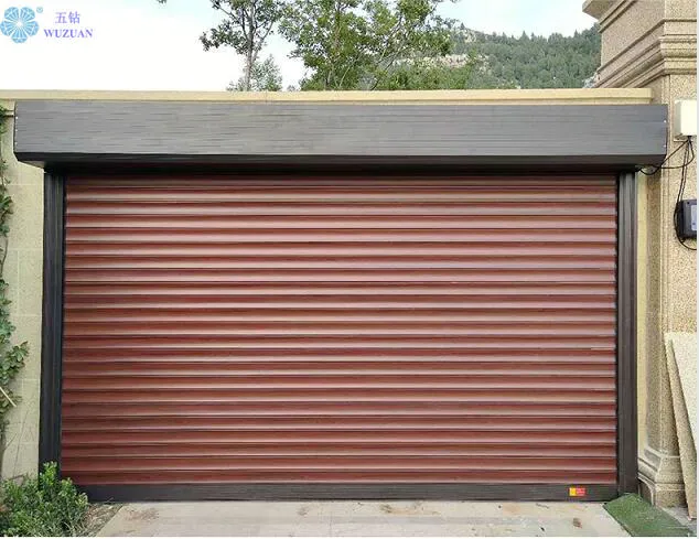 Modern Aluminium Automatic Roller Shutter Door Electric Garage Door Rolling up Warehouse Door Security Steel Insulated House Aluminium House Roller Shutters