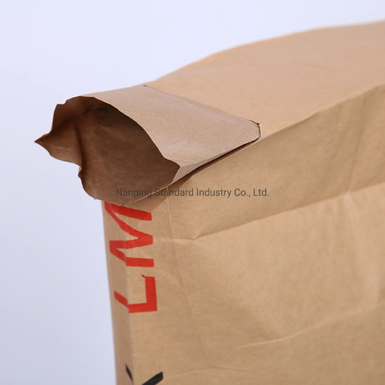 Kraft Paper Bag for Cement Sand Flour Powder Paper Packaging Bag