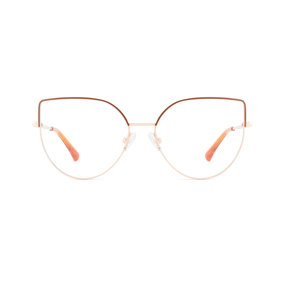 2022 Innovative Trendy Eyeglasses Frames Cat Eye Womens CE Certification Metal Eyewear