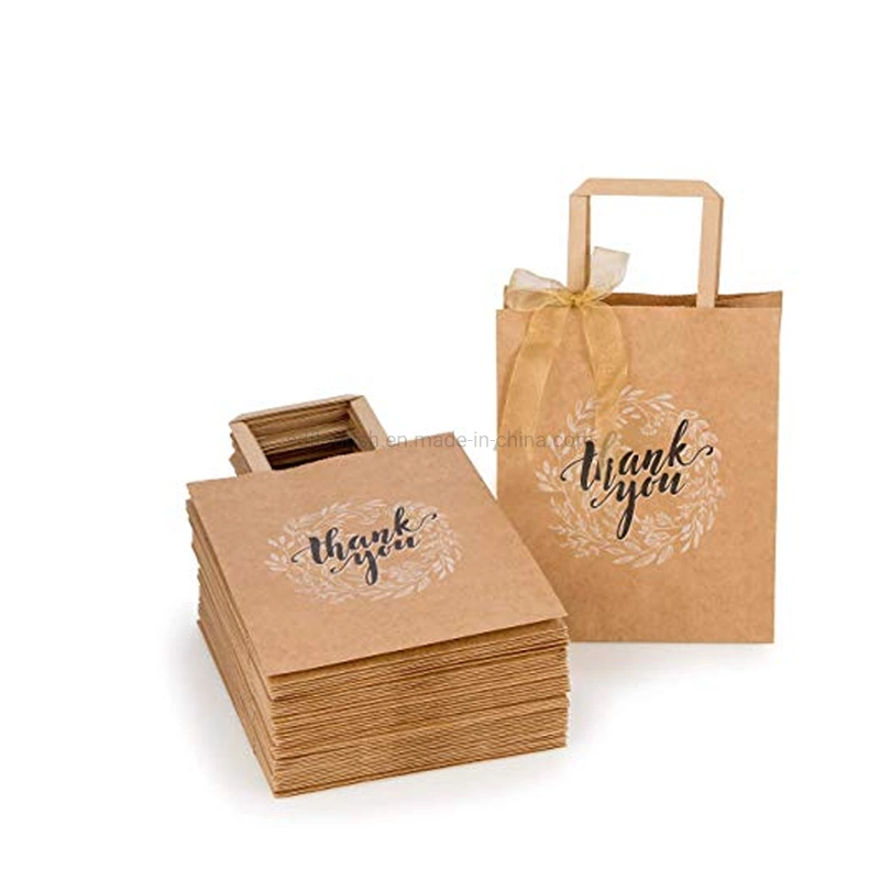 OEM personalizados bolsos bolsas de papel kraft para ir de compras y envases para alimentos maquillaje cosméticos Caja de regalo de Navidad