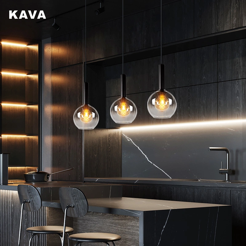 Productos en oferta Lámpara colgante LED de iluminación para la decoración de la sala de comedor, oficina y hogar estilo arte moderno loft negro