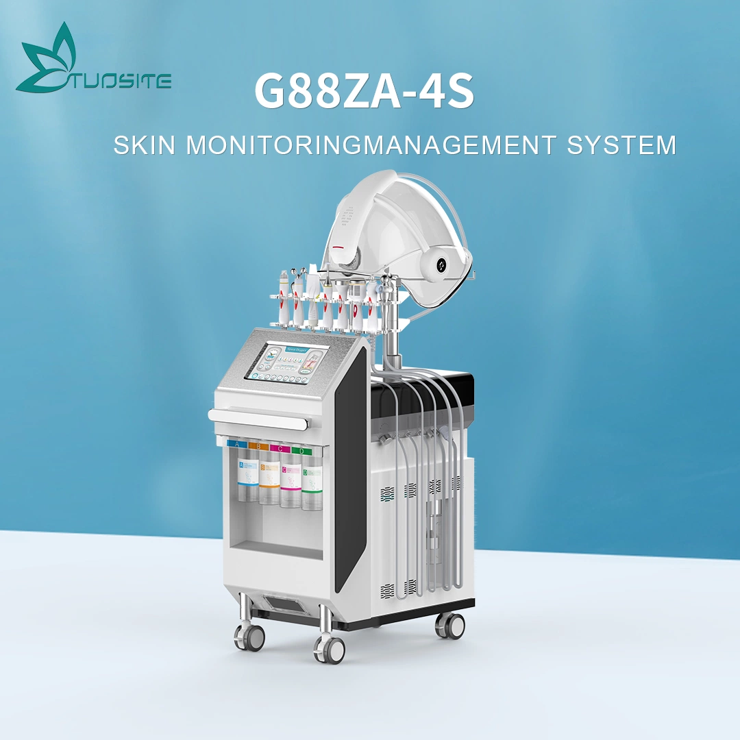 Multifunction Dermabrasion Water Oxygen Injection Facial Rejuvenation Beauty Salon Equipment with Medical CE