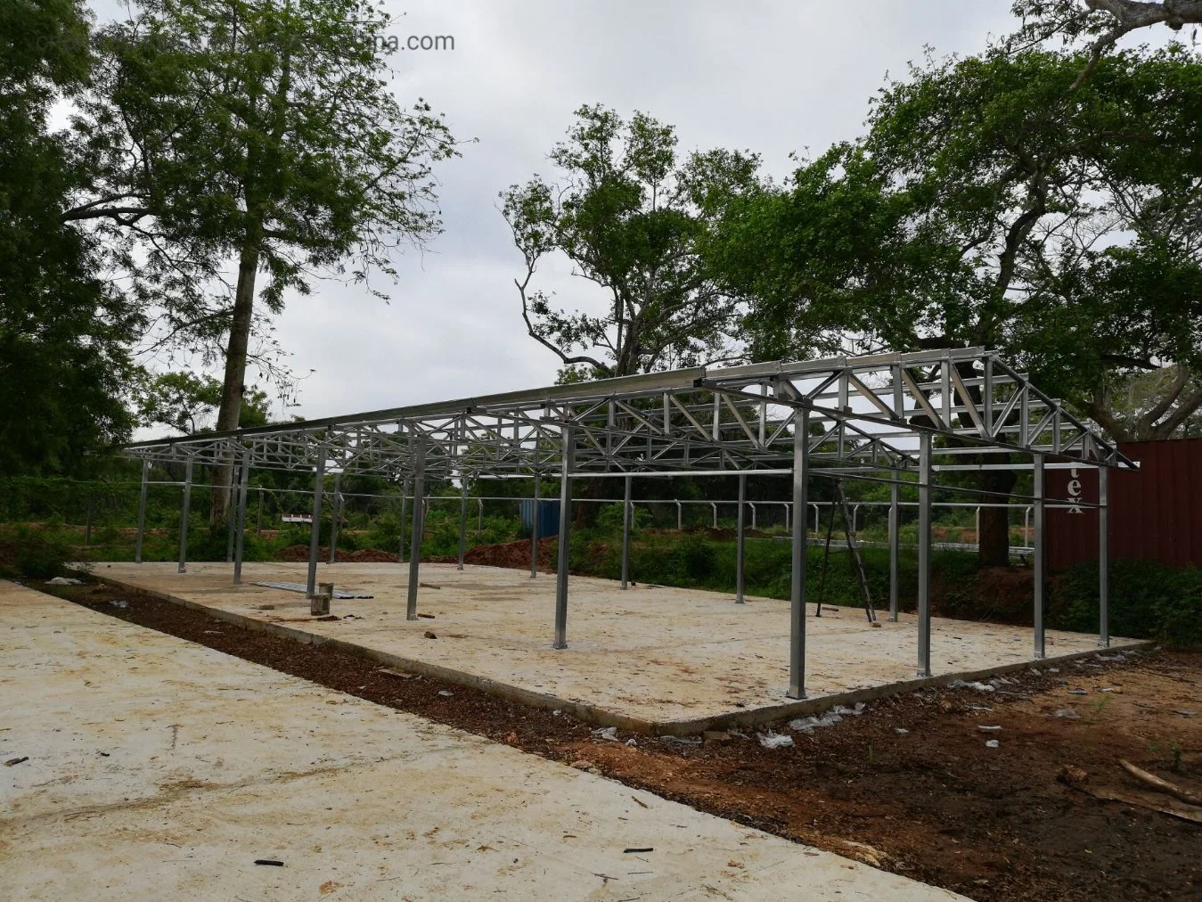 Gabon Prefabricated House Building for Labor Camp and Site Office