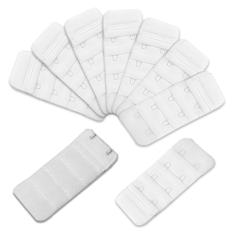 Factory Wholesale/Supplier White Bra Accessories Microfiber Softest Hook and Eye Tape 3/4"3X2