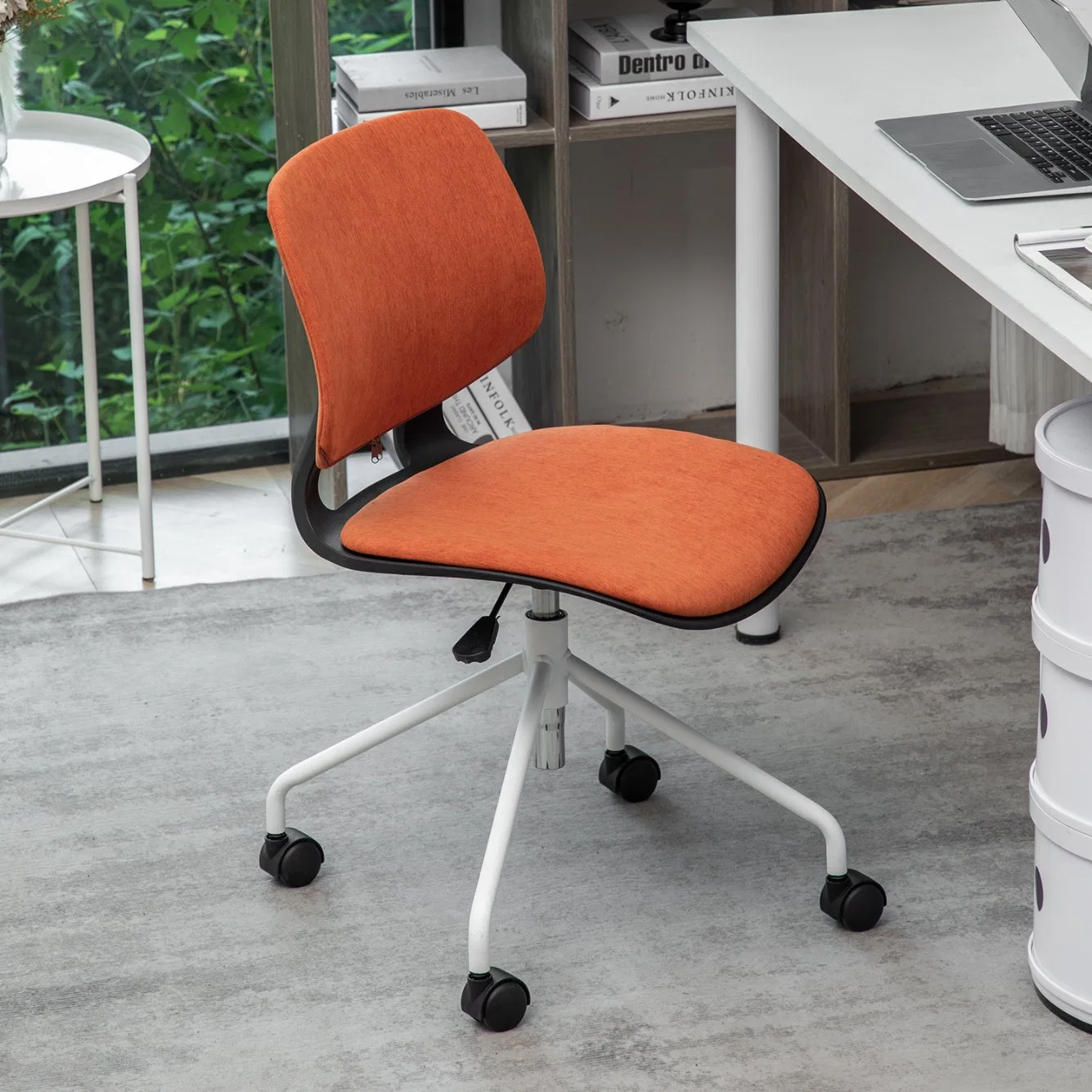 PP Plastic Armless MID-Back Task Chair