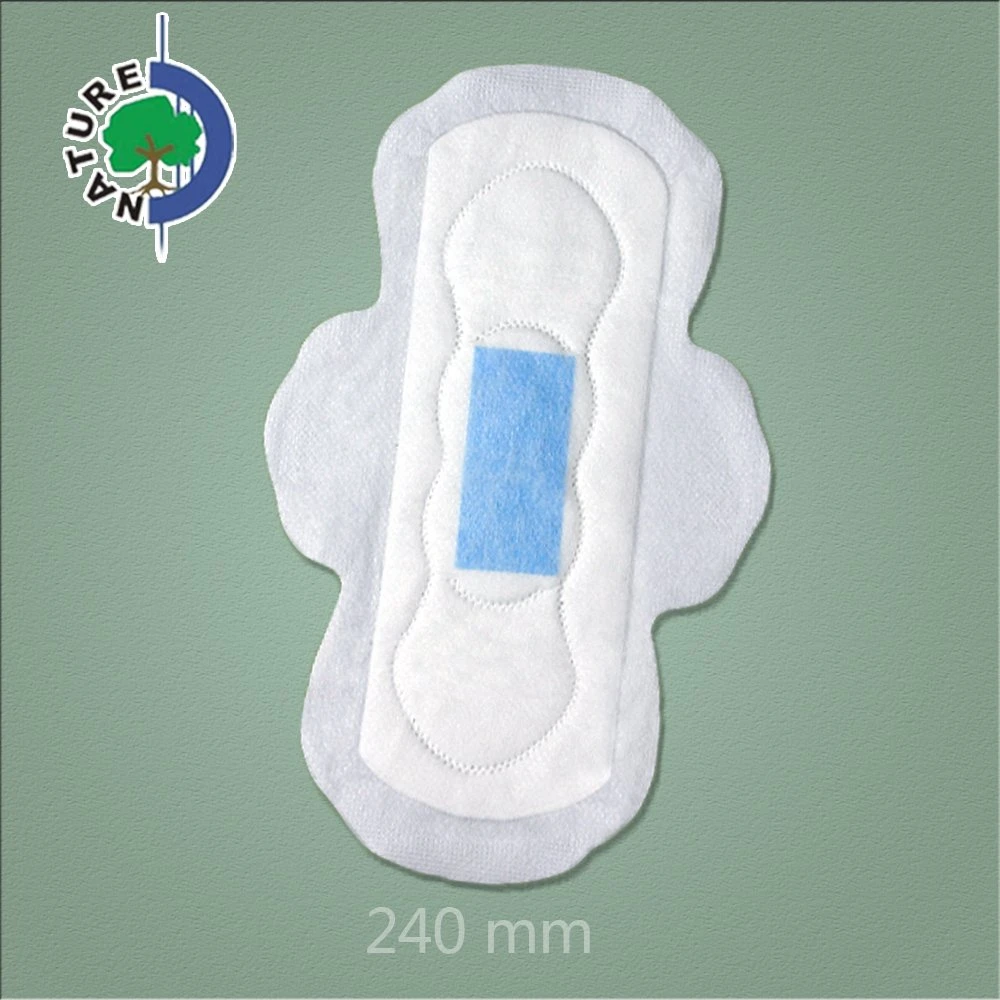 260mm Wholesale/Supplier Factory Cotton Biodegradable Sanitary Pads Napkin