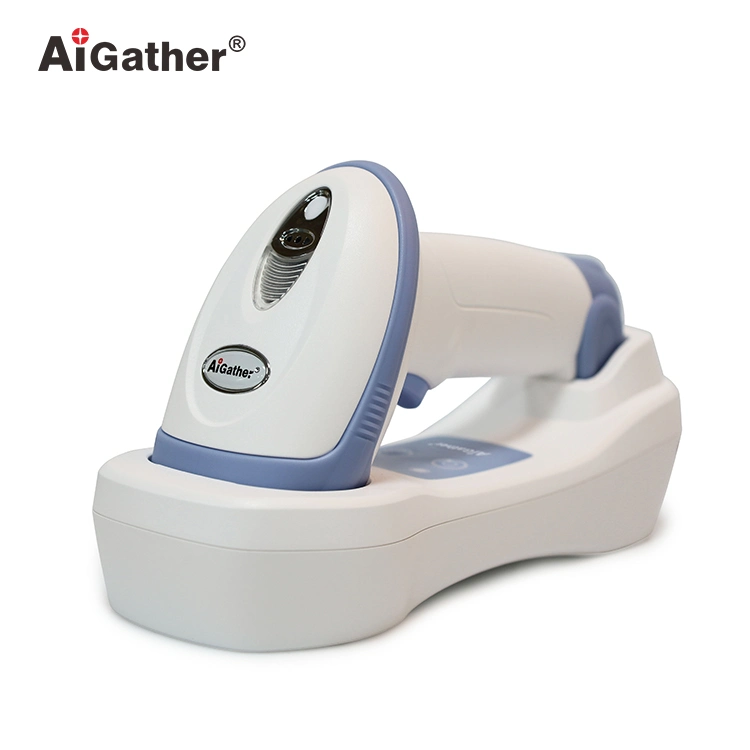 Aigather A-1900hdhops Wireless HF-Barcode-Handscanner für medizinische Zwecke