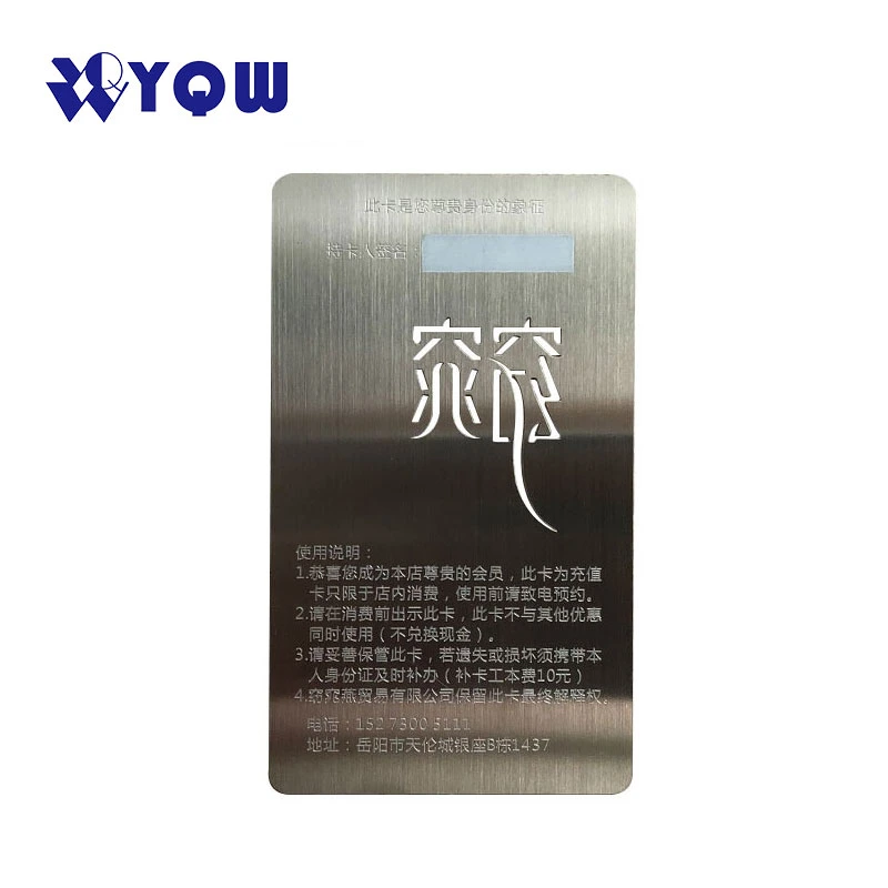 Custom Blank Sublimation Metal Name Cards for Business & Gift 86*54 mm