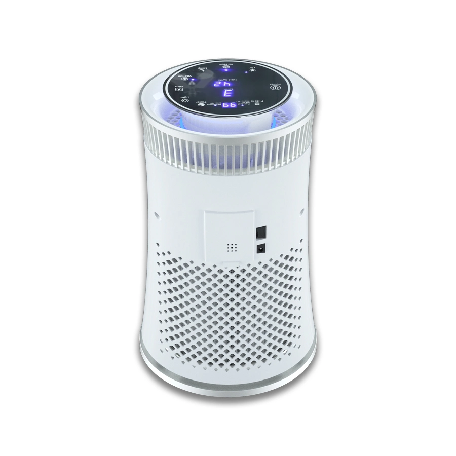 Best Office Desk Top Compact Size Air Purifier for Home with True HEPA 13 Filter UV LED Light