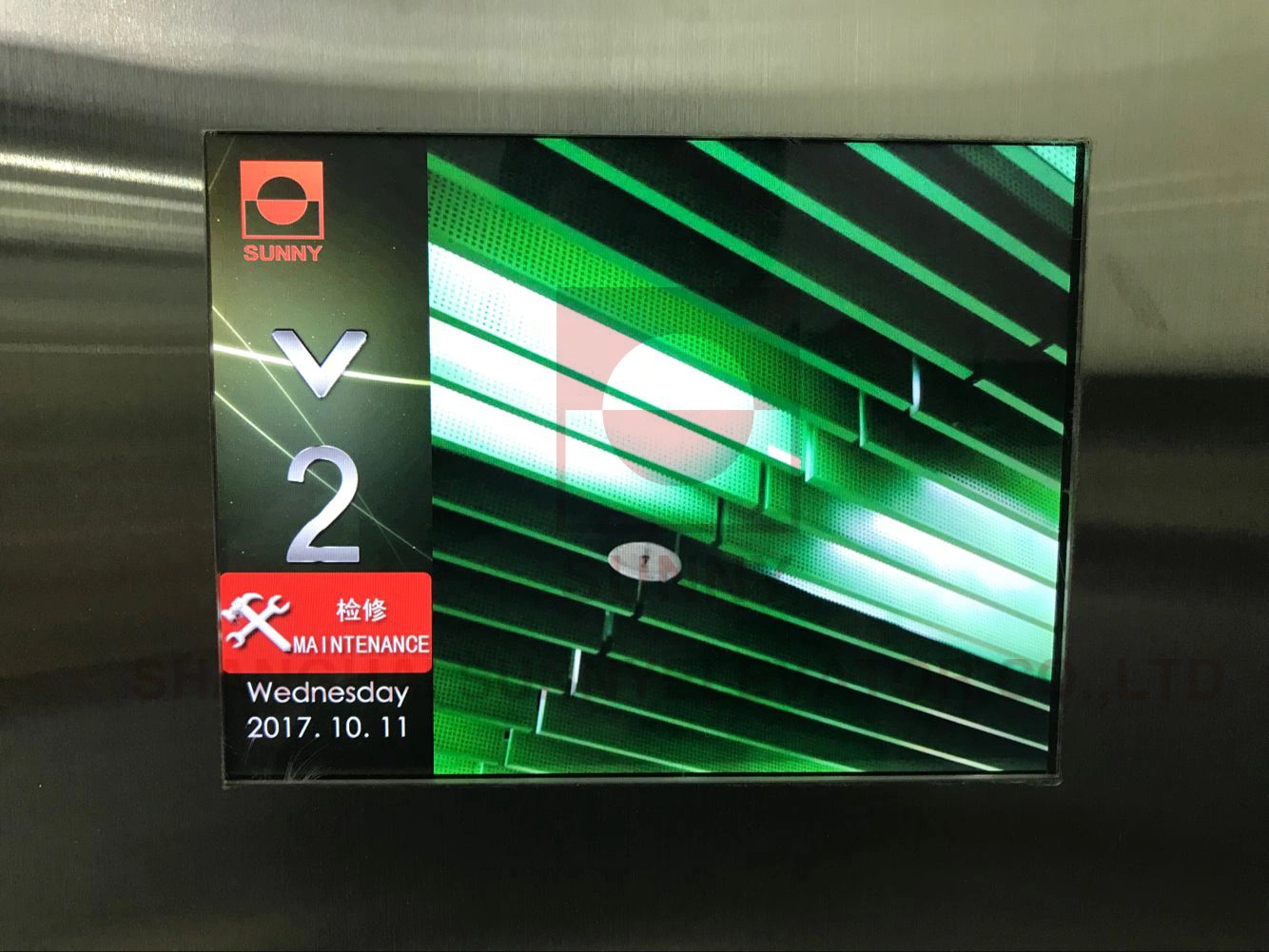 Pantalla indicadora LCD para repuestos de ascensores