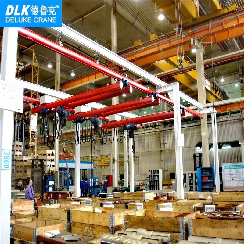 Kpk Type High Quality Flexible Single Girder Crane with Electric Hoist for Workshop