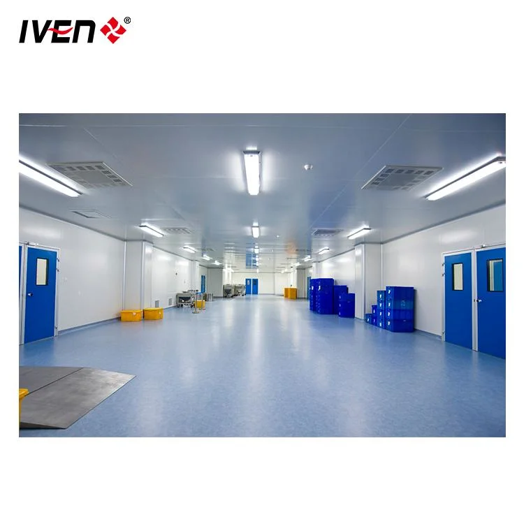 Sterile Aseptic Environment for Pharmaceuticals Modular Hospital Lab Equipment Pharmaceutical Grade Cleanroom