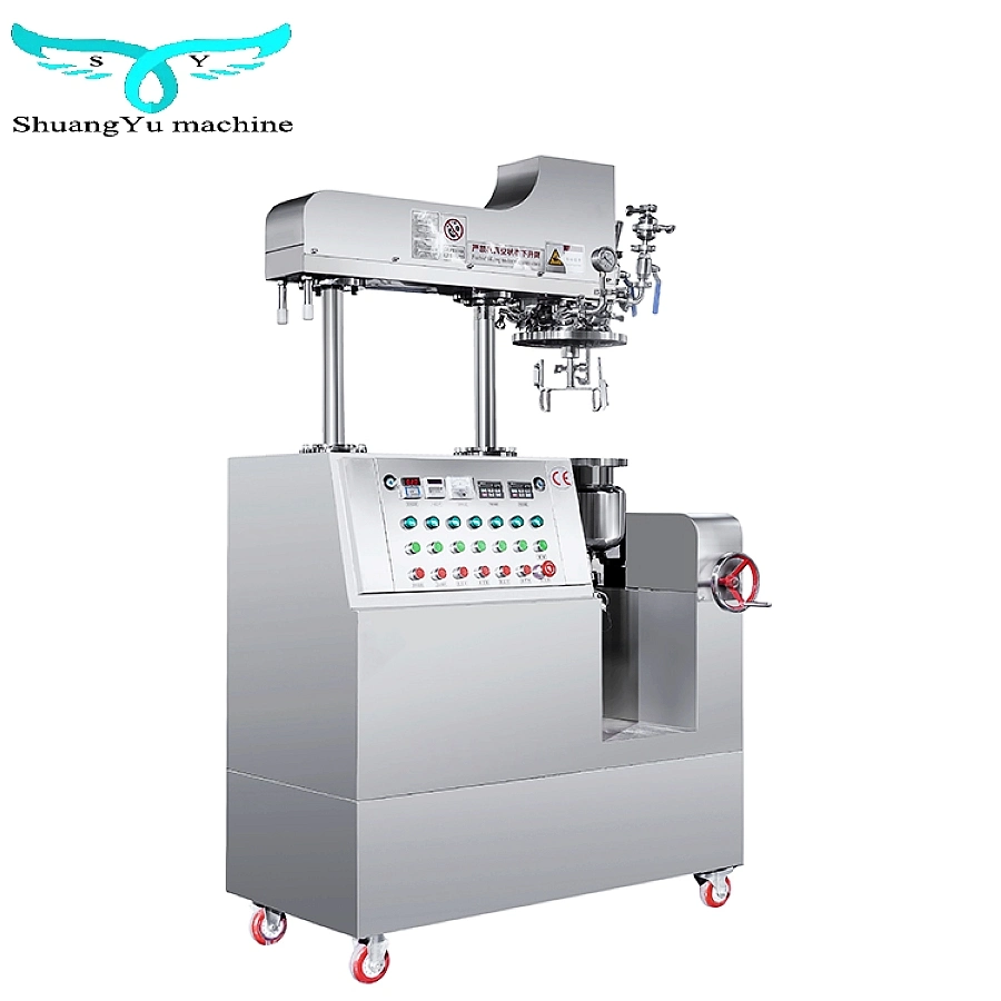 Euro Type 10L Lab Turbo Emulsifier Cosmetic Facial Cream Mixing Making Machine