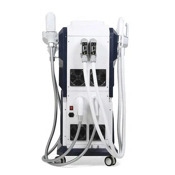 CE Certified Beauty Equipment Vertical 4 Handles Emslim Electromagnetic EMS Sculpting Muscle Building 360 Degree Cryolipolysis Cryo Slimming Salon Equipment